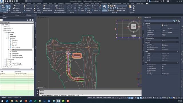 Using Combined Surfaces in Civil 3D смотреть онлайн