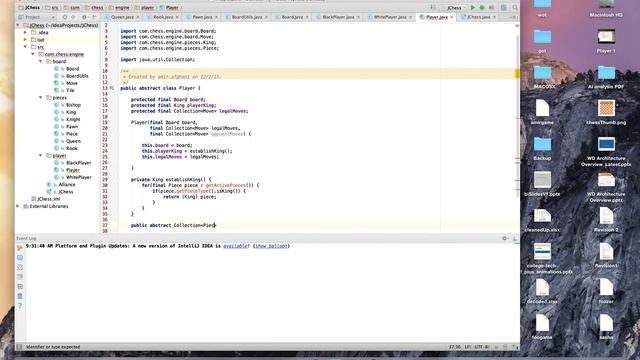 Java Chess Programming Video #17 The Player (Part I) смотреть онлайн