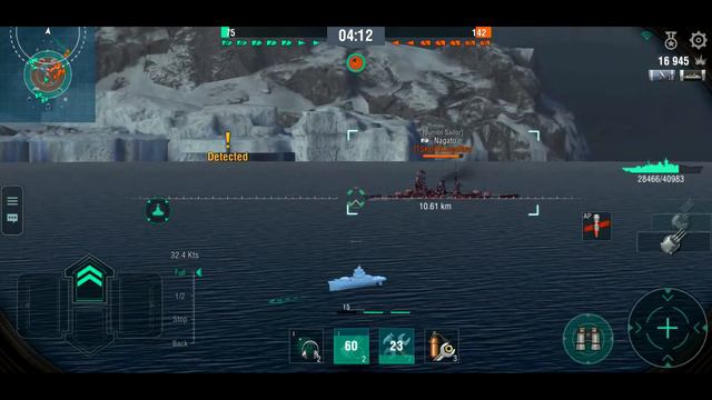 World of Warships Blitz: Scharnhorst смотреть онлайн