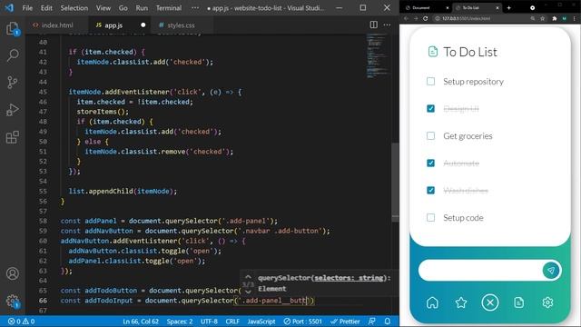 Animated To Do List // Beginner Vanilla JS, HTML & CSS смотреть онлайн