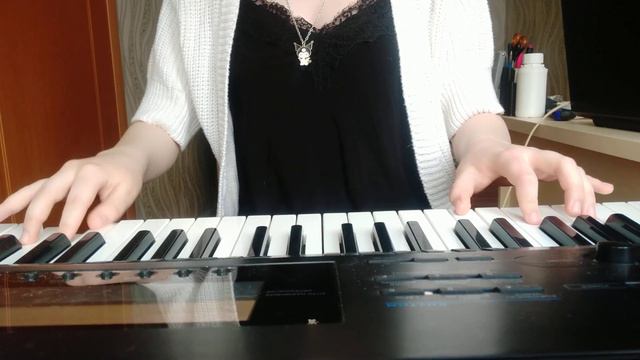 Melancholic Ending From Hello Charlotte On Synthesizer (всё плохо)