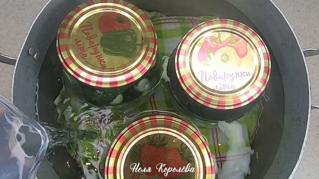 Рецепт просят все! Маринованные огурцы сухой стерилизации на зиму просто чудо! Хрустящие, ароматные смотреть онлайн