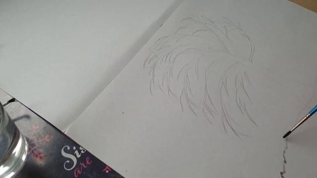 Осенние поделки своими руками.Аппликация из риса осенний ветер.Поделки из природного материала.Влог смотреть онлайн