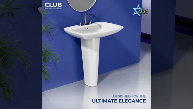 Club Water Closet & Water tank and Club Wash Basin & Pedestal смотреть онлайн