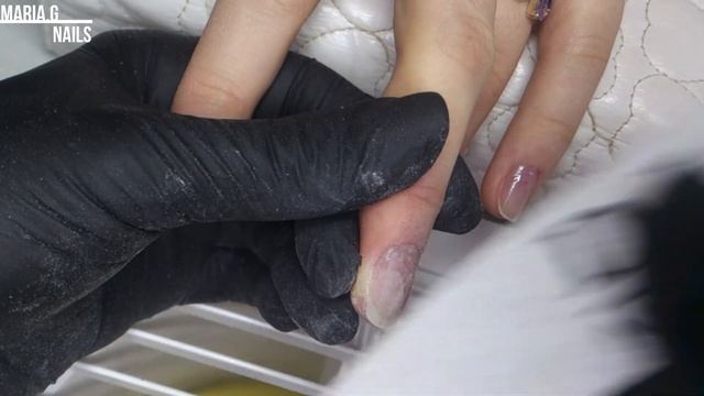 Ручки от другого мастера/ Трещины/ Ремонт ногтей смотреть онлайн