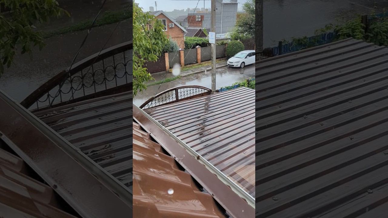 НАКОНЕЦ - ТАКИ ДОЖДЬ В Ростове #shorts смотреть онлайн