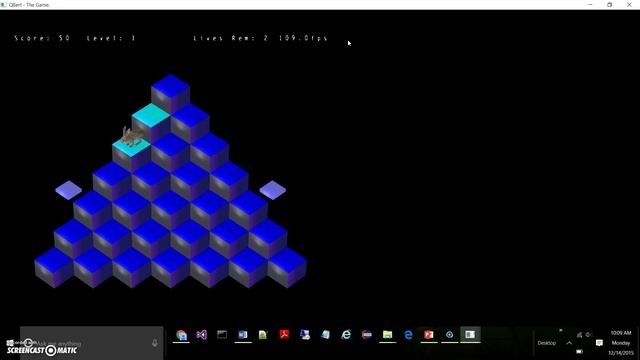 QBert 3D Game смотреть онлайн