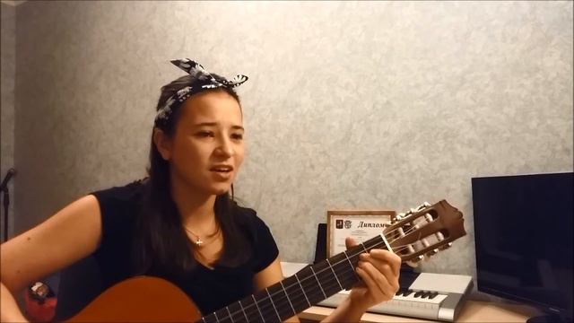 Серые стены - "Как быть" Voice and guitar cover by Daria Mochenova смотреть онлайн