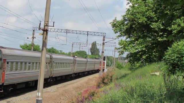 ВЛ10-1869 Симферополь-Смоленск следует по перегону Симферополь.Пасс смотреть онлайн