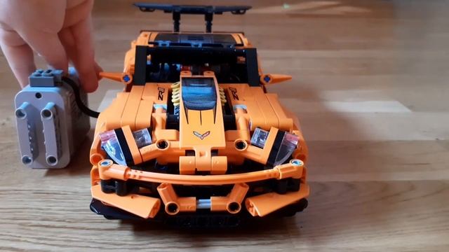 Chevrolet Corvette ZR1 Lego Technic 42093 Licht mod смотреть онлайн