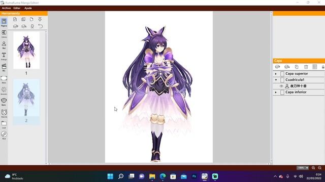 Tutorial para Kumakuma manga editor -Exportar psd y transformarlo a PNG fondo transparente- смотреть онлайн