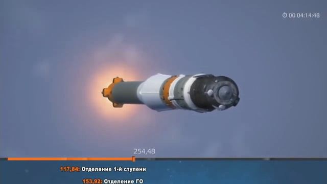 Старт космического корабля 'Прогресс МС 10' Полное видео смотреть онлайн