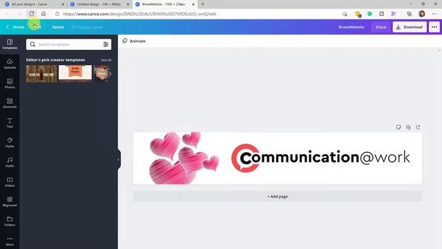 How to Resize Images in #Canva - CORRECTLY смотреть онлайн