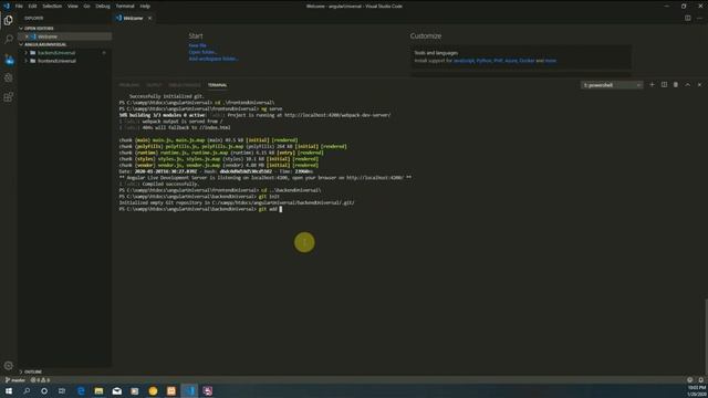 create git repository for wordpress in angular universal 2 смотреть онлайн