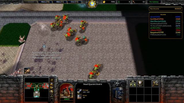 Stronghold Kyad - Best Custom Tower Defense Map - Warcraft 3 Reforged 1# смотреть онлайн