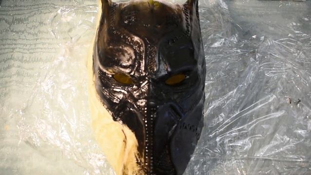 Как сделать маску Черной Пантеры из пластика смотреть онлайн