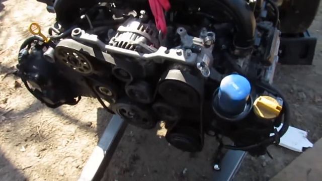 Subaru Impreza engine swap. Fb20 Install & first start!! смотреть онлайн