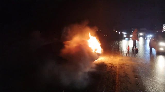 Лада калина сгорела... смотреть онлайн