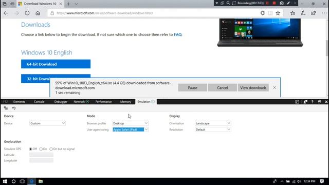 How to Download Windows 10.iso Without Media Creation Tool (From Microsoft 2018) смотреть онлайн