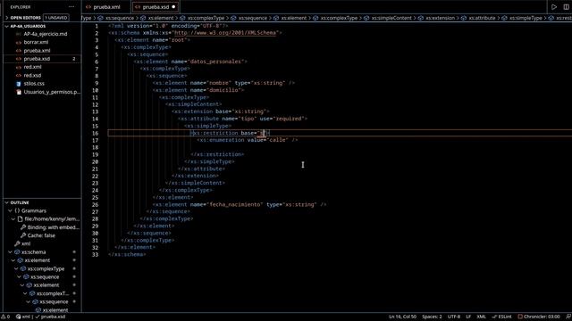 uso xml vs code смотреть онлайн