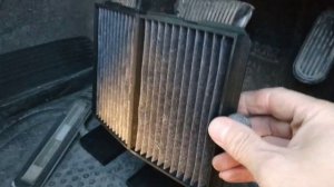 Установка салонного фильтра в Toyota Caldina(210)