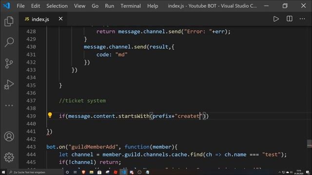 Ticket System | discord.js #20 смотреть онлайн
