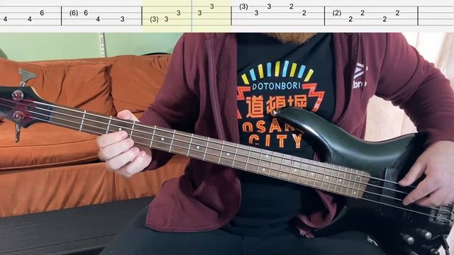 Shirley Bassey - Goldfinger (Bass Cover with Tabs) смотреть онлайн