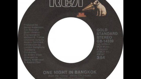 Murray Head -  Chess : One Night In Bangkok (Single Edit)