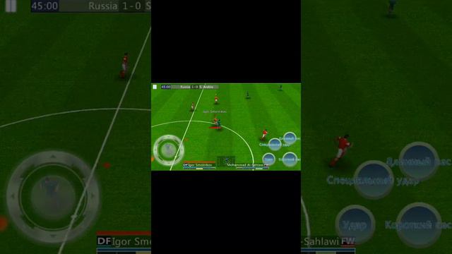 Футбольный победитель. Матч - Россия vs Саудовская Аравия. Счёт - 2-0. смотреть онлайн