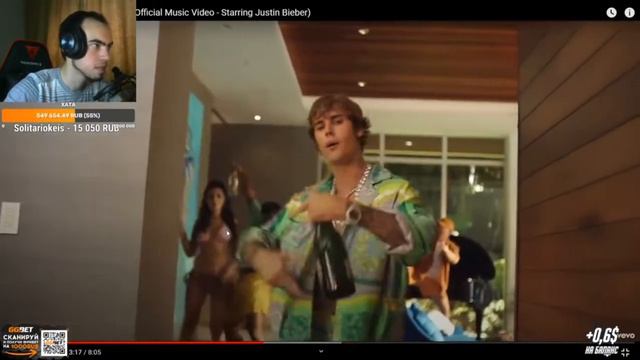 SKILLZOR смотрит DJ Khaled ft. Drake - POPSTAR (Official Music Video - Starring Justin Bieber) смотреть онлайн
