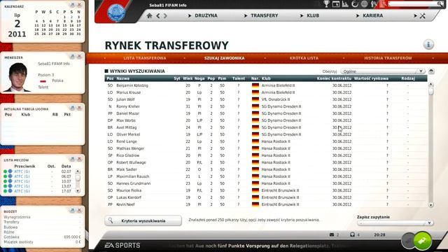 Let's play FIFA Manager 12 PL Aldershot Town Part 1 смотреть онлайн