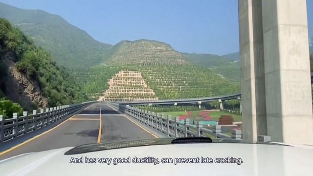 Aerial China：Taiyuan Tianlong Mountain Highway, the third floor circles halfway up the mountain смотреть онлайн