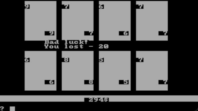 Карточная Игра 1 пример игры / Card Game 1 Example Of Game