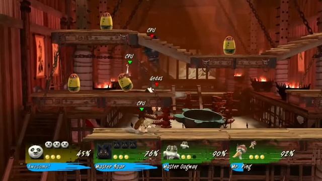 Kung Fu Panda: Showdown of Legendary Legends - PS3 Gameplay смотреть онлайн