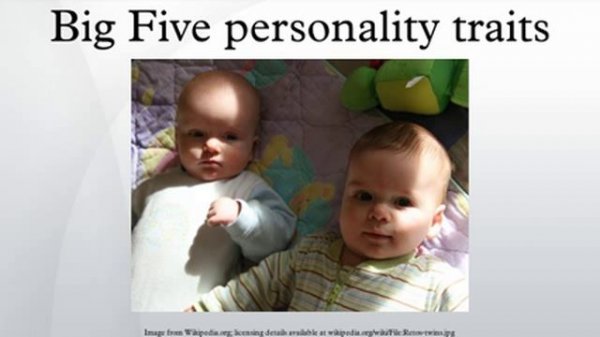 Big Five personality traits