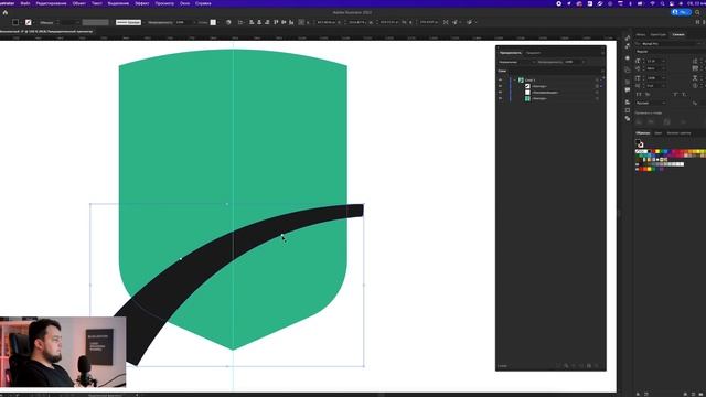 Дизайн МИНИМАЛИСТИЧНОГО ЛОГОТИПА в программе Adobe Illustrator 22 для НОВИЧКОВ смотреть онлайн