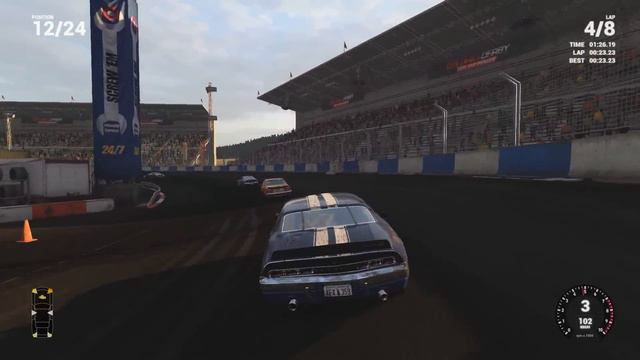 Wreckfest Next Car Game Speedway Oval Gameplay
