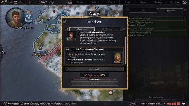 Crusader Kings 3 Chieftain Heljarskinn of Rogland Ironman смотреть онлайн
