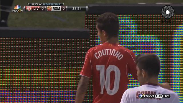 Philippe Coutinho vs Roma (Friendly Match) HD (24/07/2014) смотреть онлайн