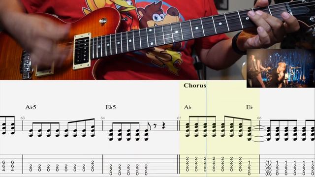 Sum 41: Landmines (Guitar Cover W/TABS!) смотреть онлайн