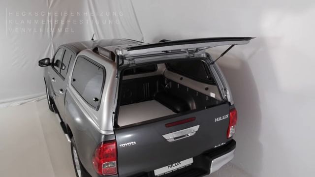 Hardtop V2 Sammitr aus Stahl für Toyota Hilux Revo смотреть онлайн