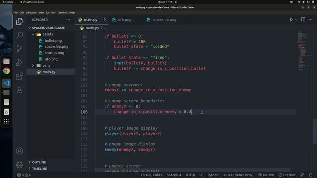 Pygame Tutorial for Beginners | Python Game Development Course | Adding Enemies смотреть онлайн