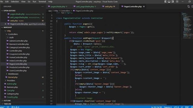 Ecommerce Website in Laravel | CMS Pages | Change Status + Delete Page (iiI) | Part 78 смотреть онлайн