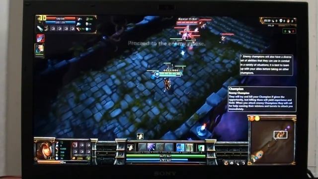 Intel HD Graphics 3000 Game Test - League Of Legends
