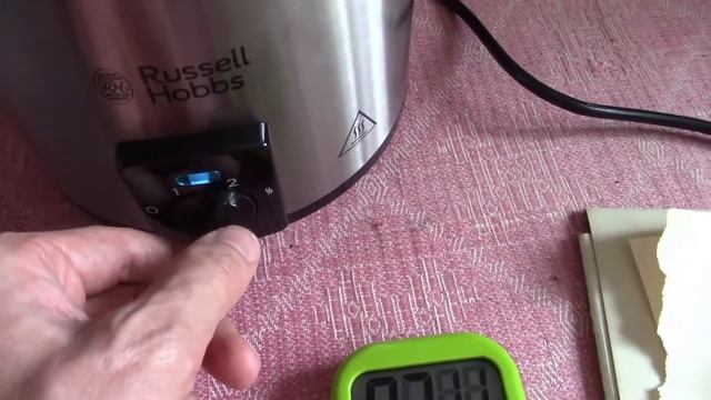 Медленноварка Russell Hobbs на 1.5 литра. Как работает. смотреть онлайн