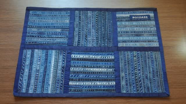 Коврик из старых джинсов. смотреть онлайн