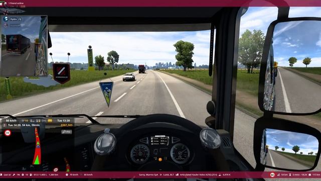 A Short Trip from Sarni (UA) to Luttsk (UA) - Euro Truck Simulator 2 смотреть онлайн