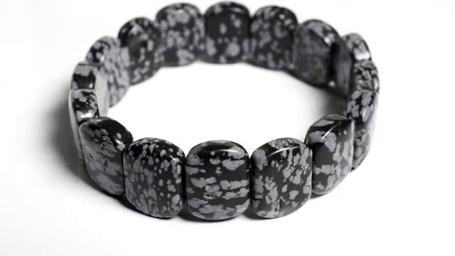 Обсидиан снежный, браслет, 464БРО смотреть онлайн