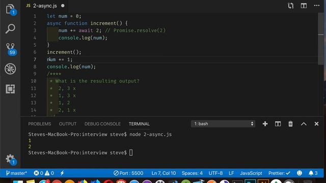 JS Interview - Async - Question 2 смотреть онлайн