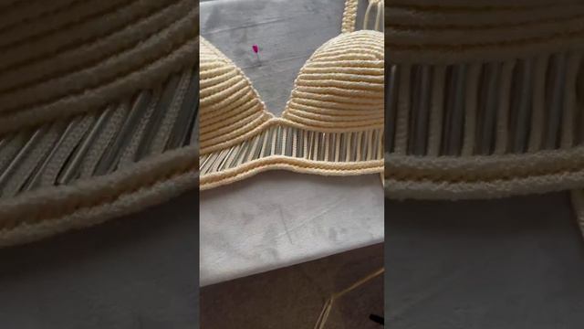 Бюстье в технике макраме. смотреть онлайн